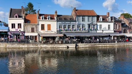 Le quartier de Saint-Leu, à Amiens (Somme), le 2 janvier 2016. (JAVIER GIL / ONLY FRANCE / AFP)