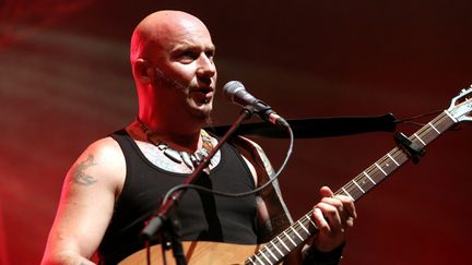 Luc Arbogast, nouvel album, nouvelle tournée (ici aux Francofolies en 2014).
 (PHOTOPQR/LE PARISIEN)