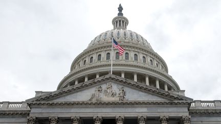 Le Capitole, siège du Congrès américain, le 4 mai 2017 à Washington (Etats-Unis).&nbsp; (NICHOLAS KAMM / AFP)