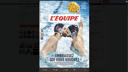 La une du magazine de "L'Equipe", paru le 4 mai 2019. (LEMAGLEQUIPE / TWITTER)