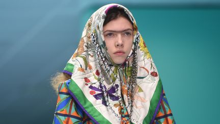 Gucci ah 2018-19, à Milan, en février 2018
 (Filippo MONTEFORTE / AFP)