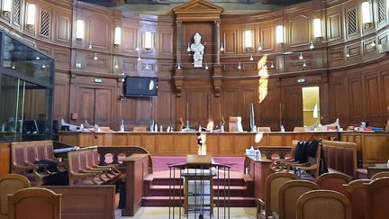 Cour d'assises de l'Hérault, à Montpellier. (SALAH HAMDAOUI / RADIO FRANCE)