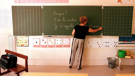 Rentrée des classes en 1998. (MYCHELE DANIAU / AFP)