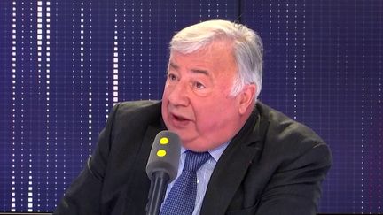 Gérard Larcher, invité sur franceinfo mardi 28 mai. (FRANCEINFO)