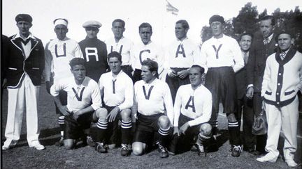 &nbsp; (L'Uruguay accueille la première Coupe du Monde de l'histoire © Matilde Campodonico/AP/SIPA)