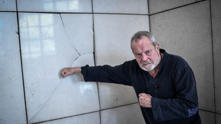 Le réalisateur Terry Gilliam, le 13 mars 2018, à l'Opéra Bastille, à Paris. (STEPHANE DE SAKUTIN / AFP)