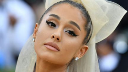 La chanteuse américaine Ariana Grande, le 7 mai 2018 à New York. (ANGELA WEISS / AFP)