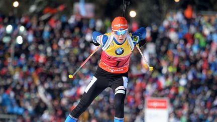 La biathlète finlandais Kaisa Makarainen