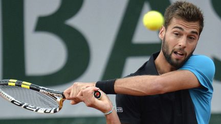 Benoît Paire en revers, l'un de ses coups forts