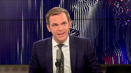 Olivier Véran, ministre de la Santé, sur franceinfo le 13 octobre 2021.
 (FRANCEINFO / RADIO FRANCE)