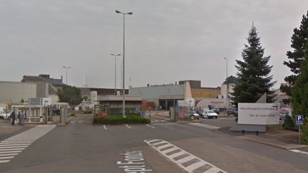 Le site de PSA de Sept-Fons, dans l'Allier. (GOOGLE STREET VIEW)