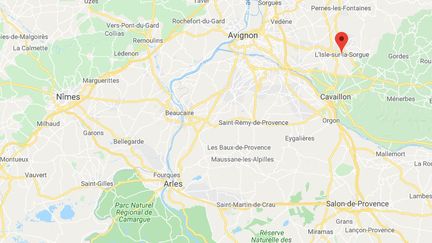 &nbsp;L’Isle-sur-la-Sorgue dans le Vaucluse. (GOOGLE MAPS)