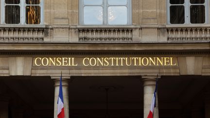 Le Conseil constitutionnel à Paris, le 4 juin 2020. (MANUEL COHEN / AFP)