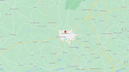 Deux jeunes hommes ont été condamnés à 18 et 30 mois de prison, dont six avec sursis, par le tribunal correctionnel de Mont-de-Marsan (Landes). (CAPTURE D'ECRAN GOOGLE MAPS)