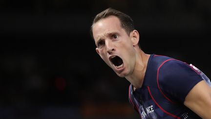 Renaud Lavillenie, le 12 août 2018 à Berlin (Allemagne). (MICHAEL KAPPELER / DPA / AFP)