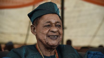 Ce festival "est une célébration de notre culture et de la reconnaissance des Ibejis (jumeaux en yoruba)", explique Oba Lamidi Adeyemi, le roi de la localité. Le terme Ibeji se réfère également à une sorte de divinité qui "annonce généralement la paix, le progrès, la prospérité et porte chance aux parents", ajoute-t-il. (PIUS UTOMI EKPEI / AFP)