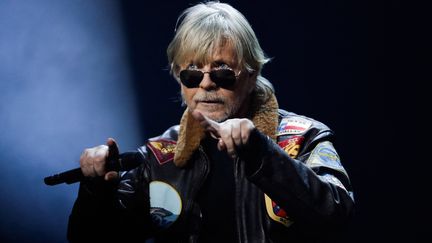 Le chanteur Renaud, Cérémonie du Prix Sacem, salle Pleyel à Paris, le 10 décembre 2018 (THOMAS SAMSON / AFP)