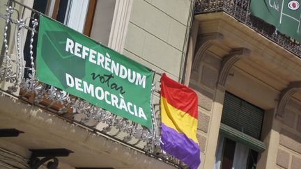 Photo d'illustration du&nbsp;référendum pour l'independance&nbsp;de la Catalogne.&nbsp; (MAXPPP)