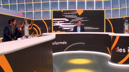 Le plateau des Informés du matin du vendredi 10 décembre. (FRANCEINFO / RADIOFRANCE)