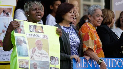 &nbsp; (Le pape François a passé la journée de vendredi à New York où il a été chaleureusement accueilli © REUTERS/Brendan McDermid)