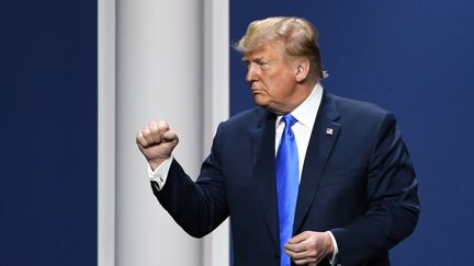 Le président américain, Donald Trump, à Las Vegas (Nevada), le 6 avril 2019. (ETHAN MILLER / GETTY IMAGES NORTH AMERICA / AFP)