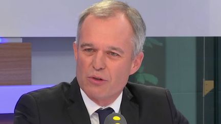 François de Rugy, député de Loire-Atlantique, élu avec l'investiture de La République en marche (LREM), invité de franceinfo jeudi 22 juin (RADIO FRANCE / JEAN-CHRISTOPHE BOURDILLAT)