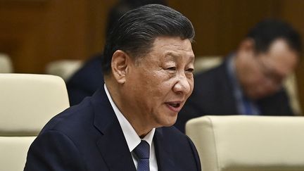 Le président chinois Xi Jinping, le 13 décembre 2023. (NHAC NGUYEN / POOL / VIA AFP)