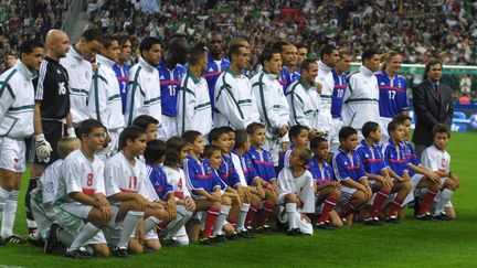 Le dernier et premier match entre la France et l'Algérie, le 6 octobre 2001, au Stade de France à Saint-Denis. (FRANCOIS GUILLOT / AFP)