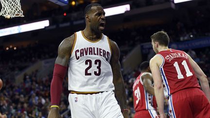 Le joueur des Cavs, LeBron James