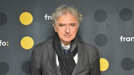 Michel Crépu,&nbsp;écrivain, critique littéraire et rédacteur en chef de la revue NRF. (JEAN-CHRISTOPHE BOURDILLAT / RADIO FRANCE)