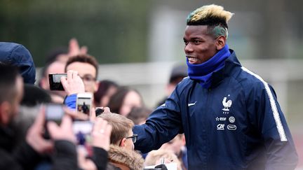 Le joueur de Manchester United, Paul Pogba (FRANCK FIFE / AFP)