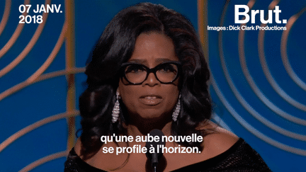 Le discours poignant d’Oprah Winfrey aux Golden Globes (BRUT)