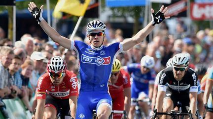 Arnaud Démare (FDJ.fr) arrive ambitieux sur le Tour de Francee 2014