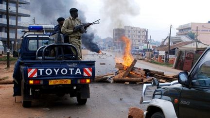 Dans la banlieue de Kampala, en Ouganda, le 12 septembre 2009. (© AFP/STRINGER)