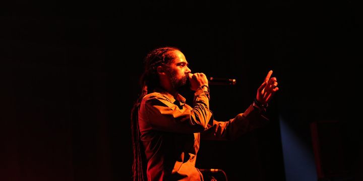 Damian Marley lors de son concert à Afropunk Paris, le 15 juillet 2018.
 (Afropunk)