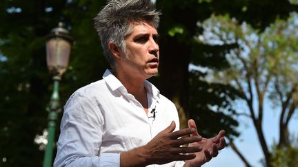 L'architecte chilien Alejandro Aravena à Venise, où il dirige la Biennale (25 mai 2016)
 (Vincenzo Pinto / AFP)