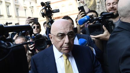 Le président de l'AC Milan, Andrea Galliani (MIGUEL MEDINA / AFP)