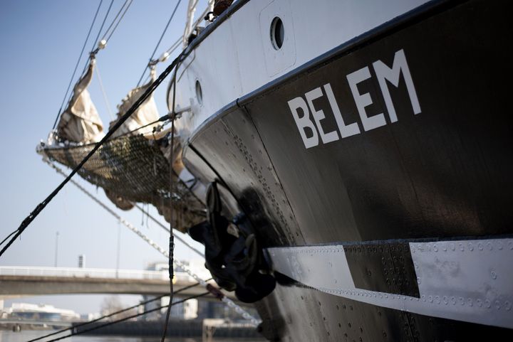 Le Belem à Nantes en mars 2016
 (JEAN-SEBASTIEN EVRARD / AFP)