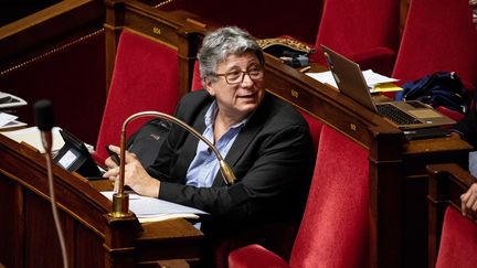 Le député de Seine-Saint-Denis La France insoumise, Éric Coquerel. Ici en avril 2018 à l'Assemblée nationale. (MAXPPP)