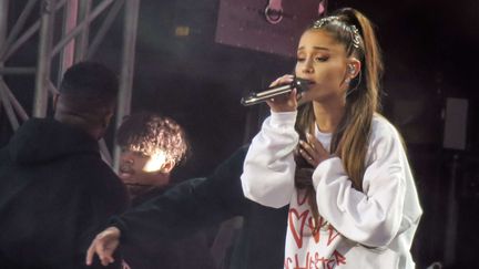 Ariana Grande au One Love Manchester concert le 4 juin 2017
 (WP#JRAK/WENN.COM/SIPA)