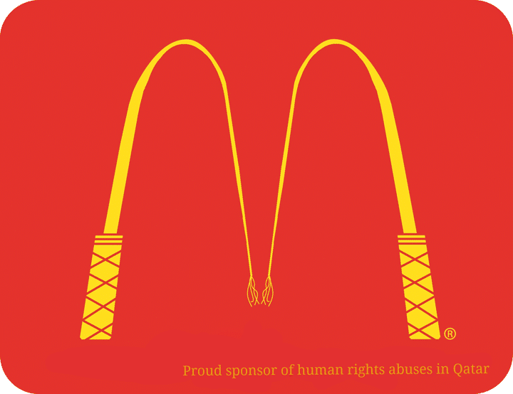 Le logo de McDonald's d&eacute;tourn&eacute; par les internautes. (IMGUR.COM)