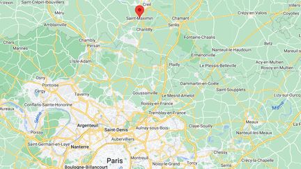 Un adolescent handicapé de 16 ans agressé à Saint-Maximin dans l'Oise, le 3 octobre 2022. (GOOGLE MAPS)