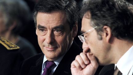 Le Premier ministre Fran&ccedil;ois Fillon aux rencontres de Royaumont (Oise), le 4 d&eacute;cembre 2011. (THOMAS SAMSON / AFP)