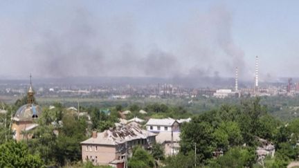 La Russie concentre désormais son offensive dans la région du Donbass. Les forces ukrainiennes résistent. (franceinfo)