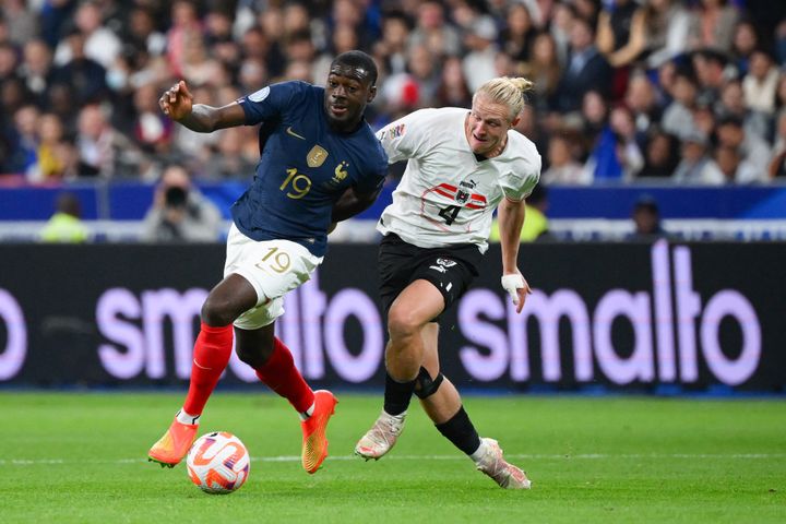 Youssouf Fofana lors du match de Ligue des nations entre la France et l'Autriche au stade de France, le 22 septembre.&nbsp; (ANNE-CHRISTINE POUJOULAT / AFP)