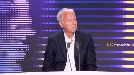 Jean-Philippe André, président de l'Association nationale des industries alimentaires (Ania) était l'invité du "8h30 franceinfo", jeudi 22 juin 2023. (FRANCEINFO / RADIO FRANCE)