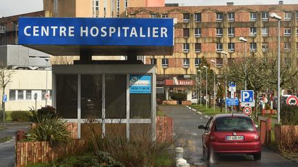 Le centre hospitalier&nbsp;de Dax (Landes), le 10 février 2021. (GAIZKA IROZ / AFP)