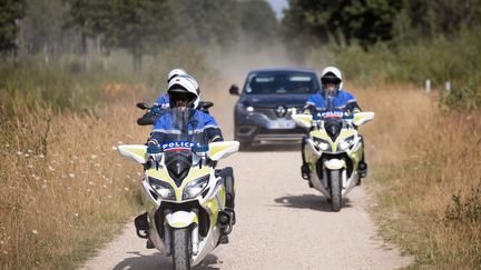 Michel Barnier demande à ses ministres de "réduire la taille de leurs cortèges" en déplacement et les invite au "respect du code de la route". (ALEXIS SCIARD / MAXPPP)