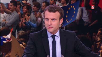 Emmanuel Macron sur France 2 : "Ma candidature est irrévocable"