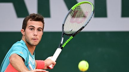 Le Français Hugo Gaston à Roland-Garros, le 30 septembre 2020. (MARTIN BUREAU / AFP)